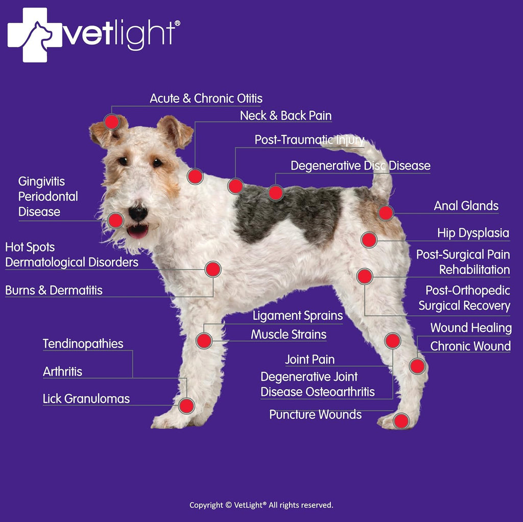 VETLIGHT® Red & Infrared LED Therapy for Pets with DeepPower™ by Shine®