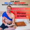 Flex™ by Shine® 4-Panel Adaptive LED Red & Infrared Light Therapy Wrap with DeepPower™
