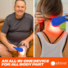 SHINE® Relief Handheld Red & Infrared LED Light Therapy with DeepBio™