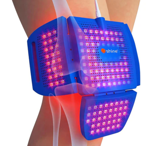 SHINE® Flex Advanced 270-Degree of Therapeutic Relief Red and Infrared LED Therapy Light - Deep Tissue Penetration for Knee Relief and Muscle Recovery