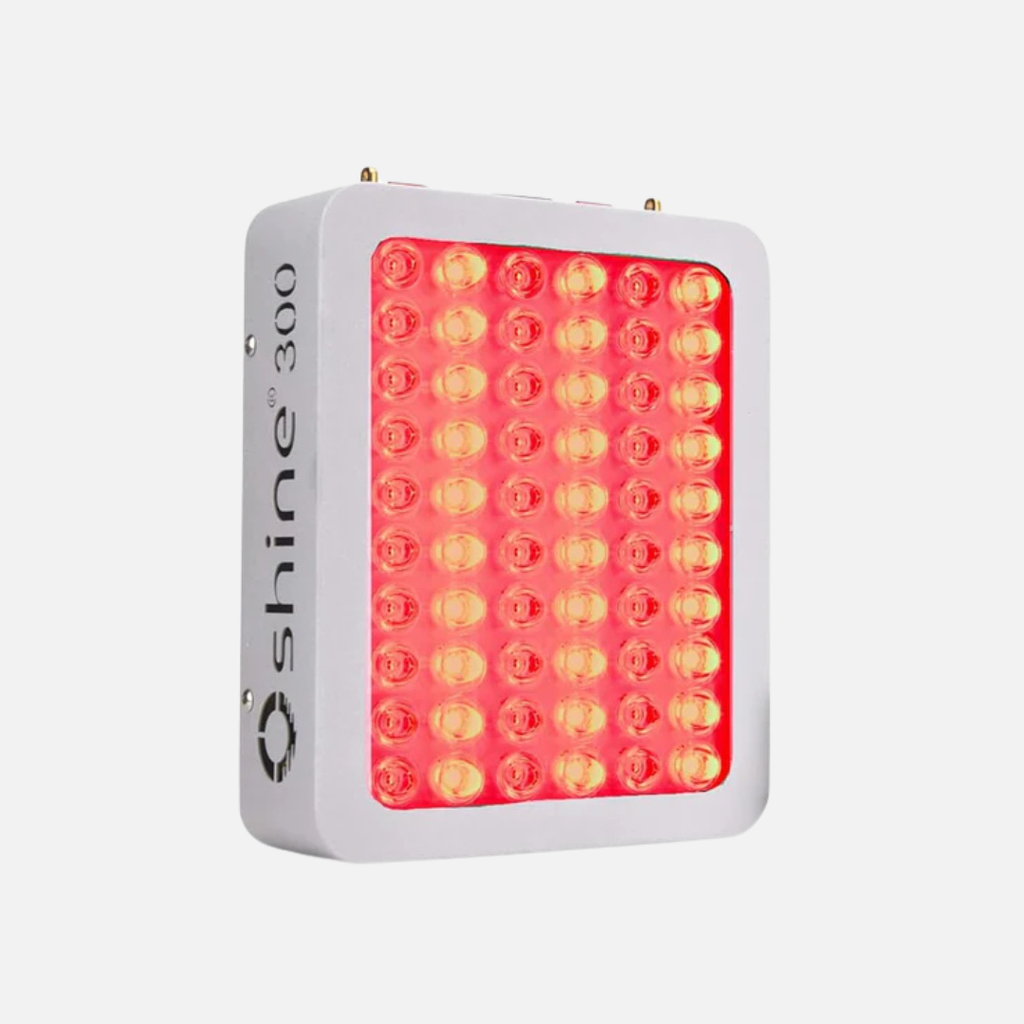 SHINE® 300 Red Light Therapy for Body - Medical Red Infrared Light Therapy Panel - 60 x 5watt LEDs Deep Penetrating 850nm & 660nm - Arthritis Joint Muscle Wellness 10.2H x 8.2L x 2.75D in