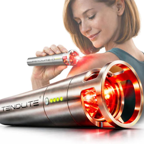 DEEP RED/NIR – Tendlite Pro – Deep Tissue Red & Near Infrared Light Therapy Device 660nm & 850nm for Arthritis, Joint Pain Relief & Muscle Recovery | Professional-Grade for Home Use