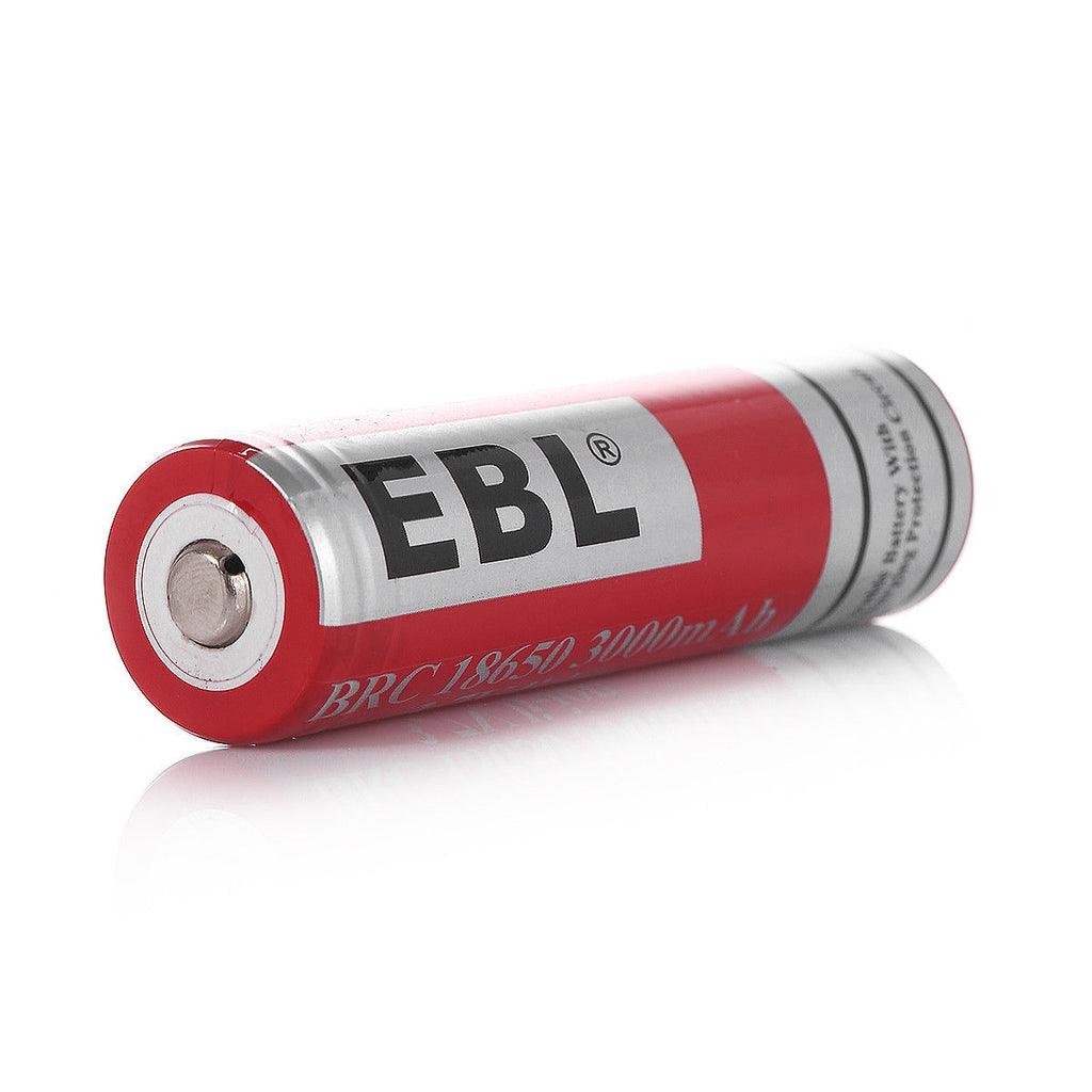 Rechargeable Battery EBL - 18650 Lithium-Ion Rechargeable Battery 3000mAh 3.7V, 1 Pack - Recommended for Tendlite®